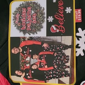 Girls Holiday Pajama Set